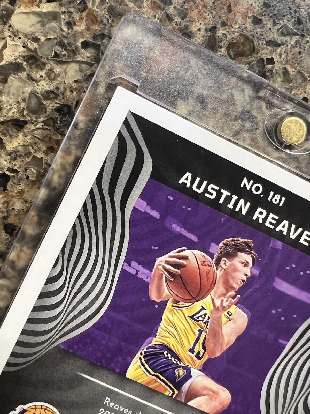 Austin Reaves RC 2021 Panini Illusions Basketball SCOPE Refractor SP Gem Mint RC