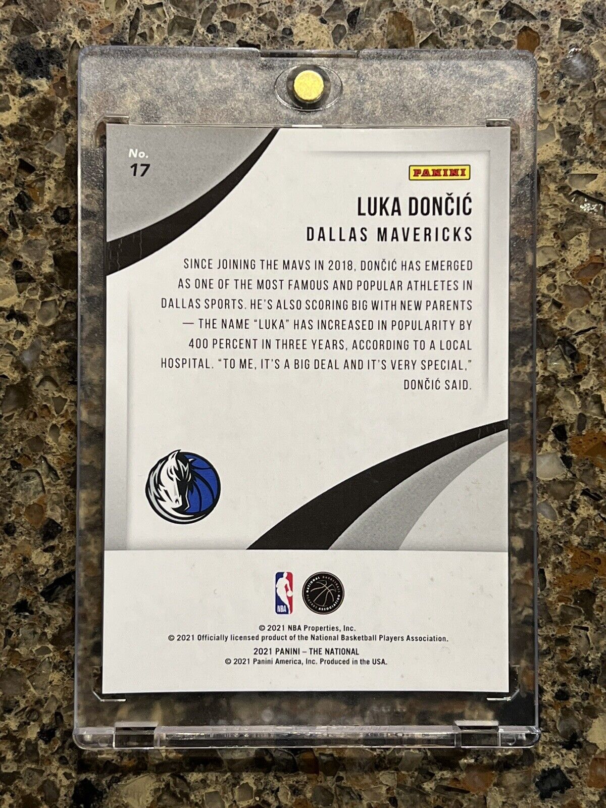 🌟 Luka Doncic 2021 Panini The National KABOOM #10/50 Redemption SUPER RARE SSP