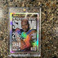 Panini Hoops NBA SLAM Gold Holo Refractor FRAMED Includes Kobe Steph Shaq LeBron