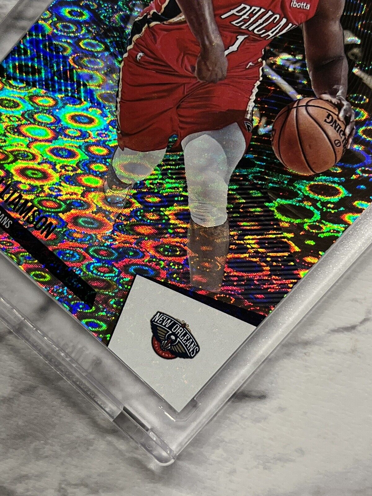 Zion Williamson 2021 Panini The National DISKETTES 05/25 Refractor Gem Mint SSP