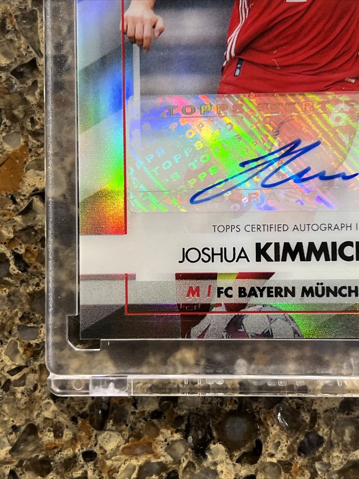 Joshua Kimmich 2021 Topps Chrome Bundesliga Refractor AUTOGRAPH Gem Mint Rare SP