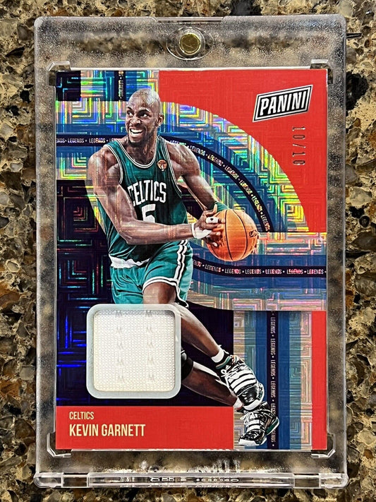 Kevin Garnett 2021 Panini The National Legends Escher Squares Patch 10/10 MINT