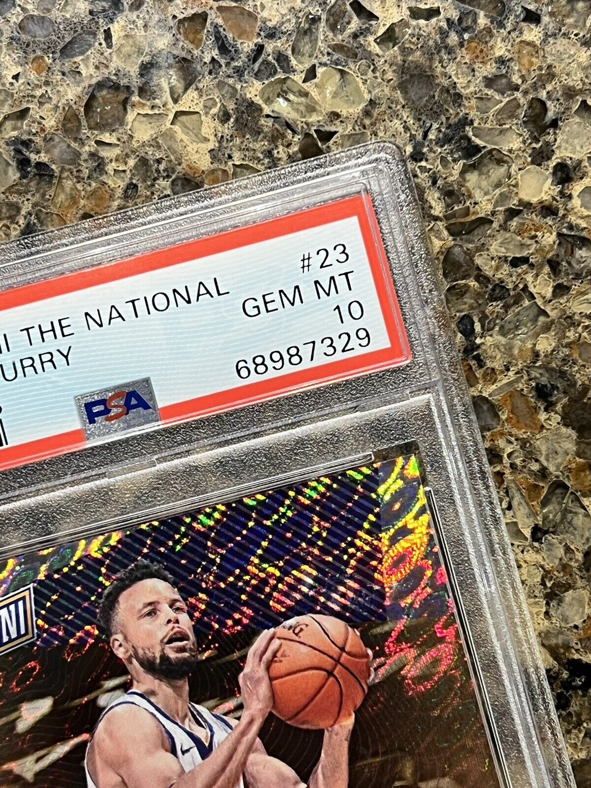 Stephen Curry 2021 Panini The National Diskettes 15/25 Rare SSP Gem Mint PSA 10