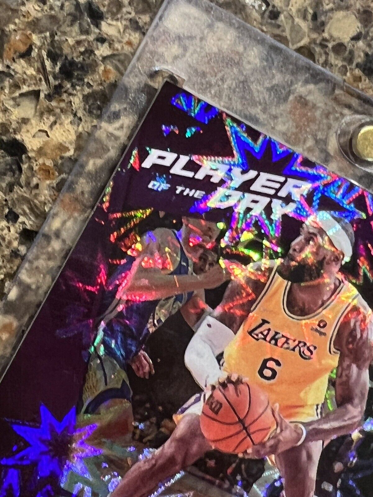 LeBron James 2021 Panini Player of the Day KABOOM #20/99 Lakers Super Rare SSP