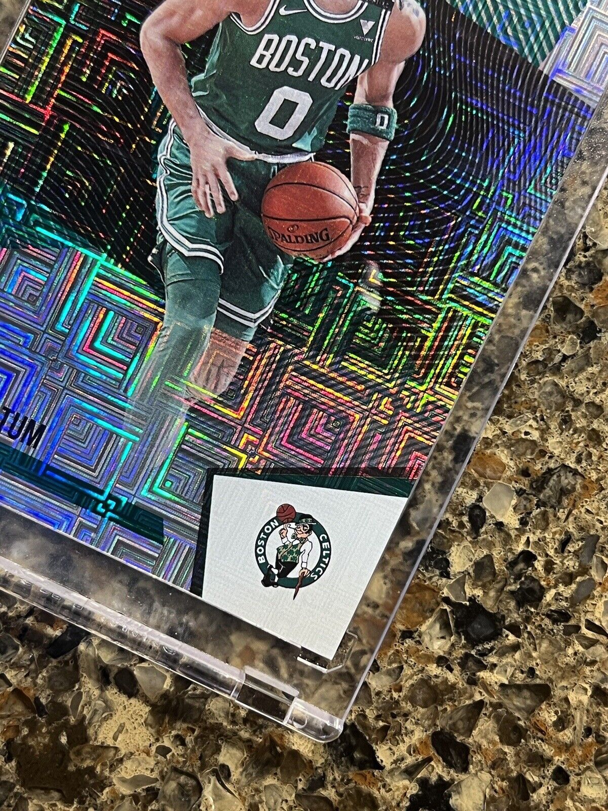 Jayson Tatum 2021 Panini The National Escher Squares 1/10 Celtics Super Rare SSP