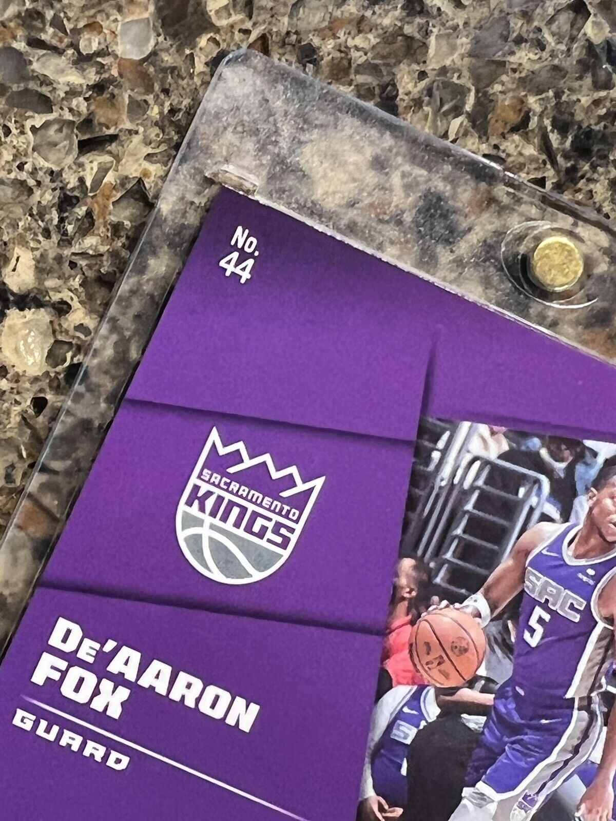 De’Aaron Fox 2021 Panini NBA Player of The Day KABOOM 09/99 Rare Gem Mint SSP