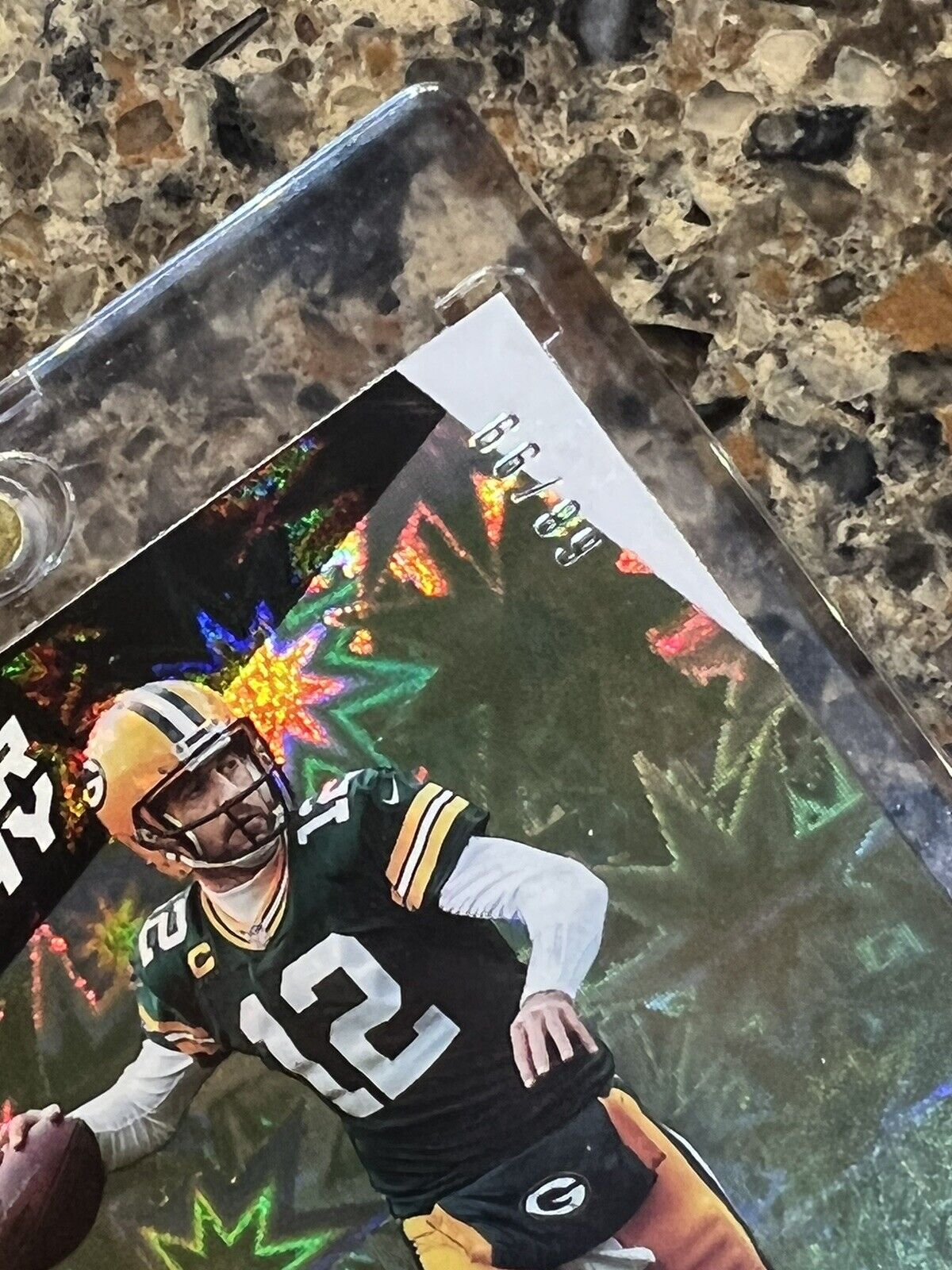 Aaron Rodgers - 2021 Panini Player of the Day KABOOM - #68/99 - RARE SSP