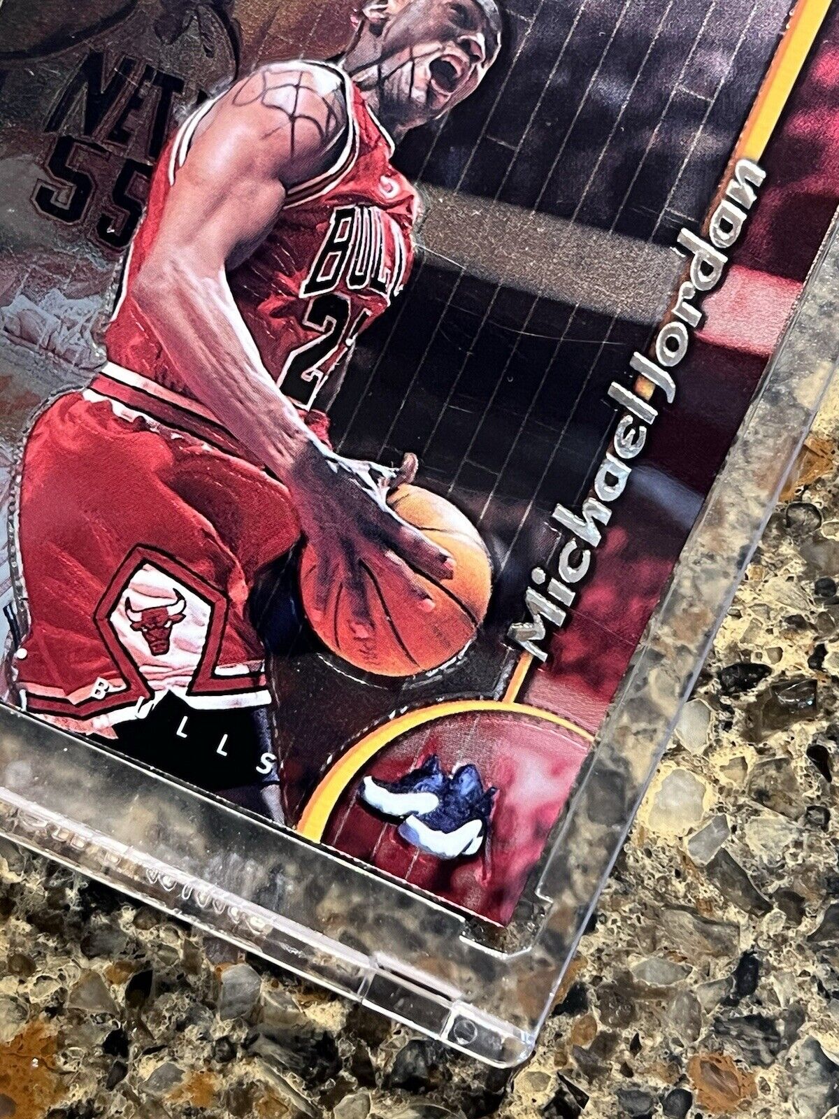 Michael Jordan 1997-98 Topps Finest - Chicago Bulls HOF - Iconic Vintage MJ Card