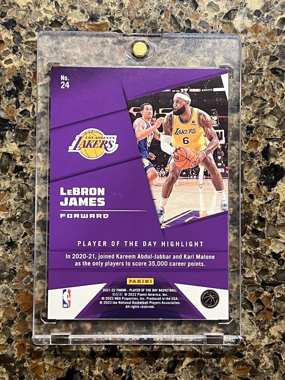 🌟 LeBron James 2021 Panini Player of the Day KABOOM - #92/99 - REDEMPTION! 🌟