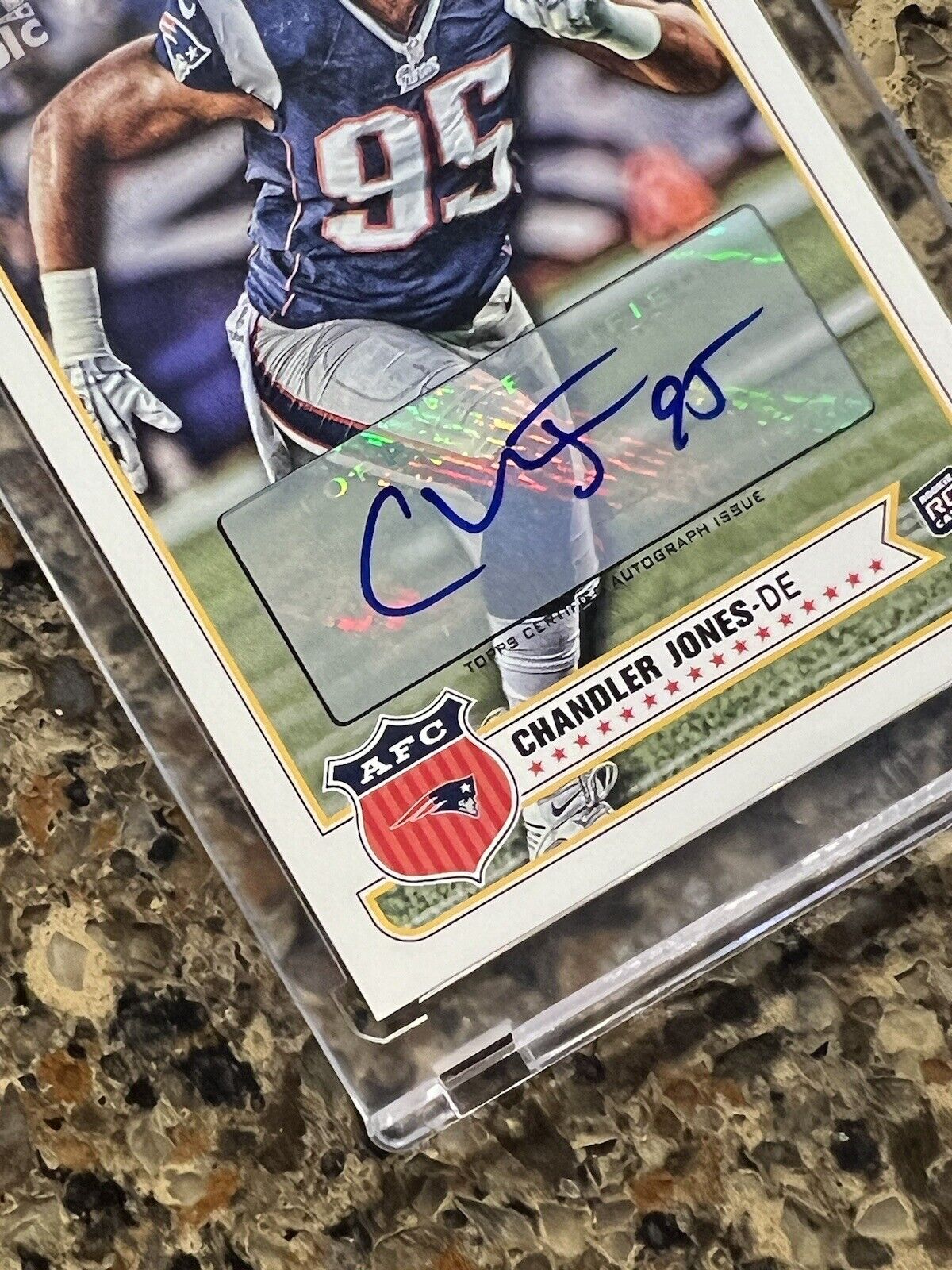 🌟 Chandler Jones - 2012 Topps Magic - RC Autograph - Super Rare Gem Mint 🌟