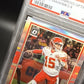 Patrick Mahomes II 2020 Panini Donruss Optic Holo Silver Prizm - Gem Mint PSA 10