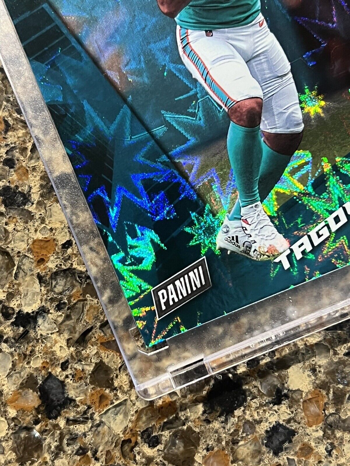 Tua Tagovailoa 2021 Panini Player of the Day Kaboom 80/99 Rare Mint SSP Dolphins