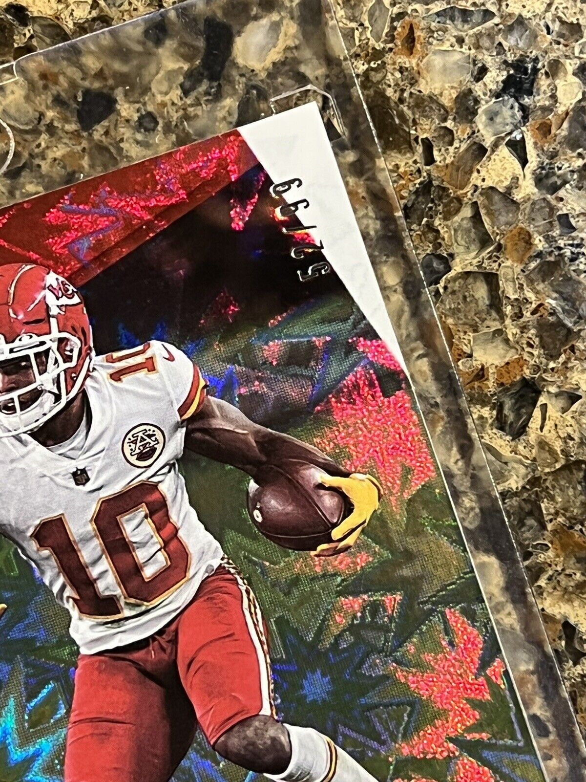 Tyreek Hill 2021 Panini NFL Player of the Day KABOOM 52/99 Rare Mint SSP Chiefs