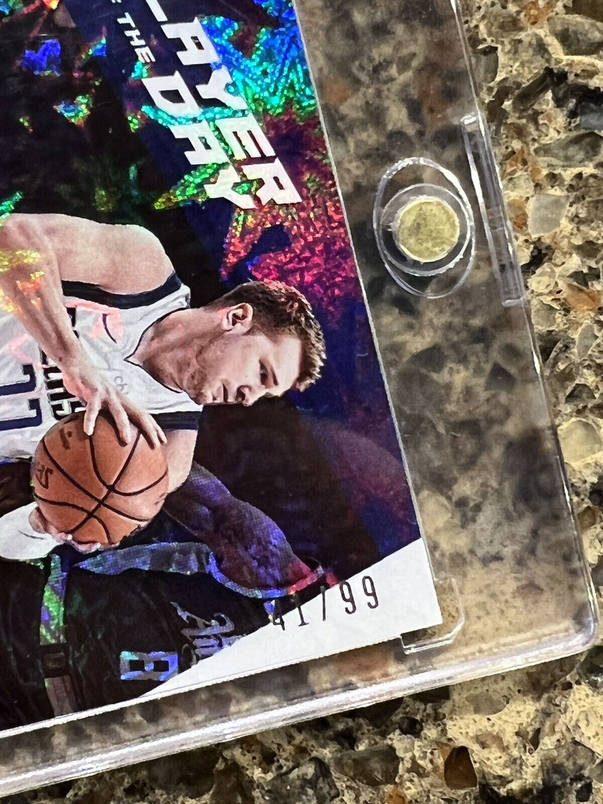 🌟 Luka Doncic 2021 Panini POTD KABOOM #41/99 Super Rare Redemption SSP