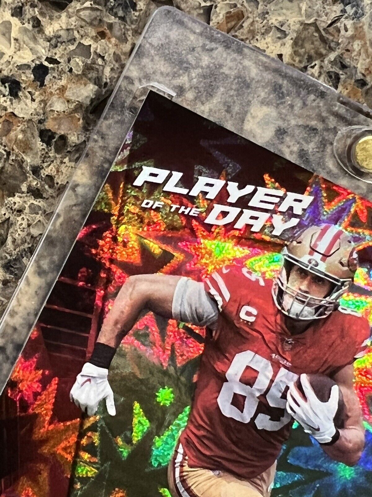 George Kittle 2021 Panini NFL Player of the Day KABOOM 34/99 Rare Gem Mint SSP