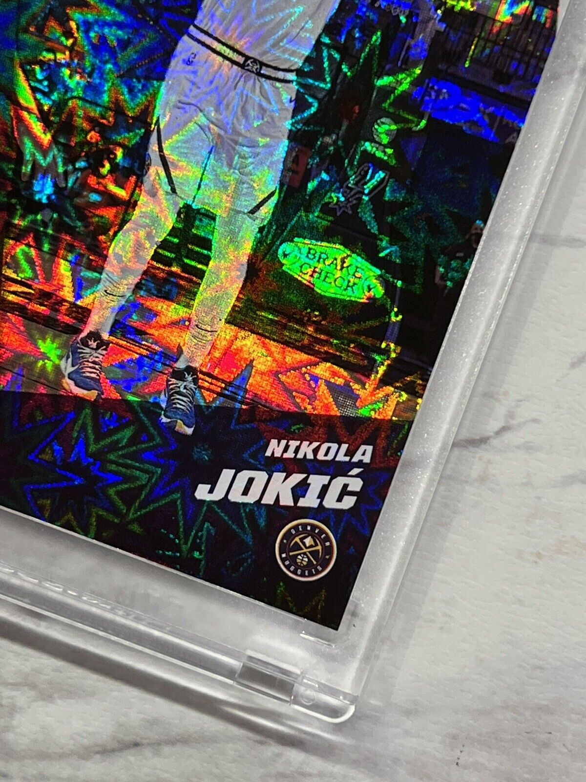 Nikola Jokic 2021 Panini NBA Player Of The Day Kaboom #07/99 Super Rare SSP