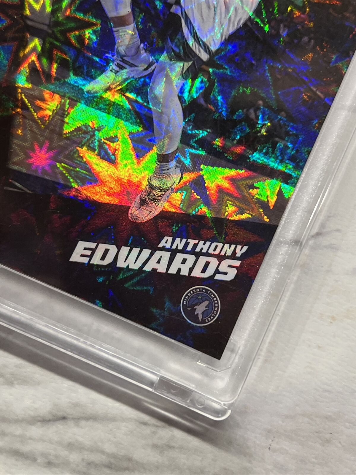 🌟 Anthony Edwards - 2021-22 Panini Player of the Day KABOOM #53/99 - Super Rare