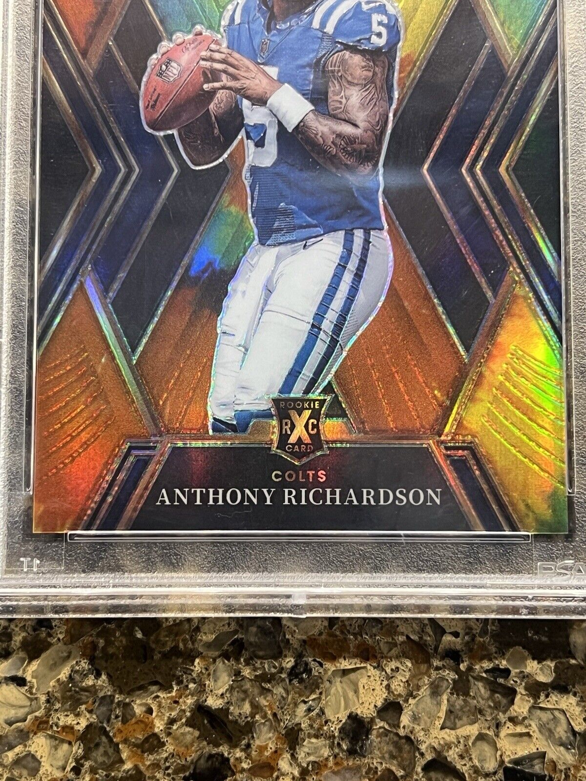 2022 Panini Select ANTHONY RICHARDSON #14/25 Tie-Dye Prizm Rookie XRC GEM PSA 10