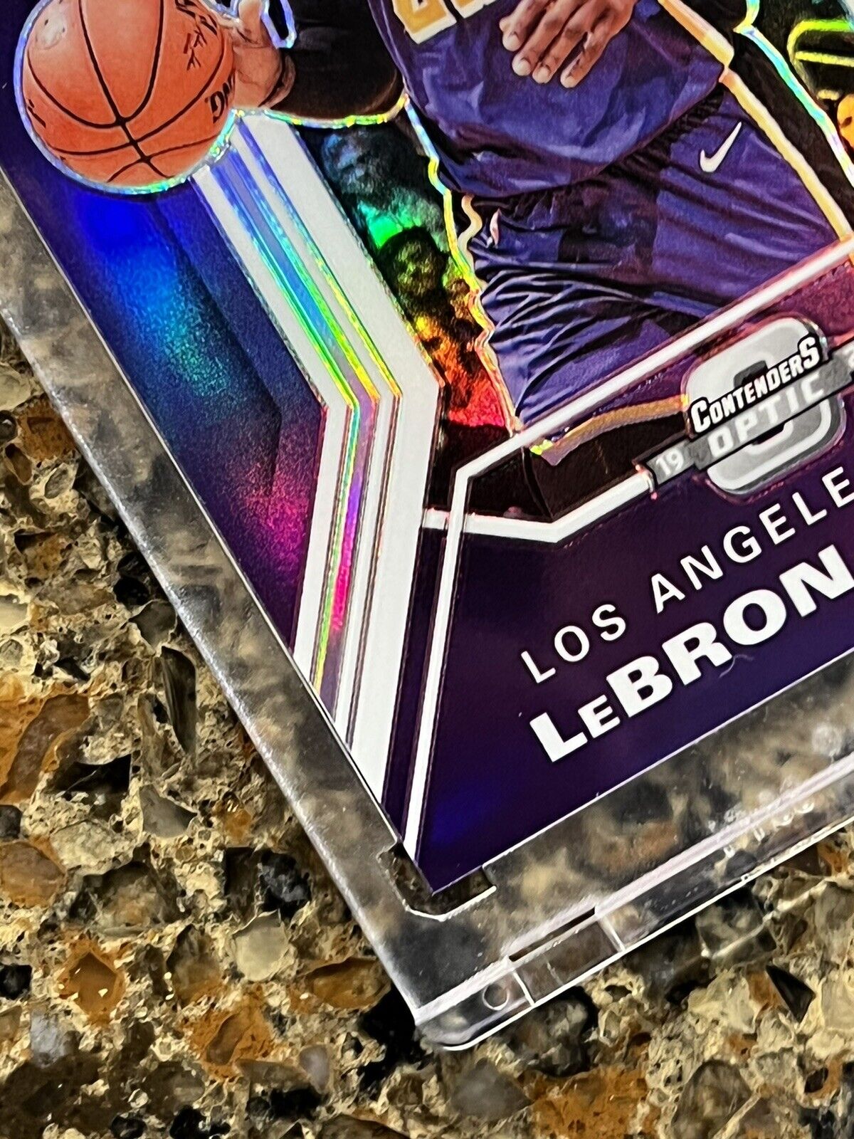 🌟 LeBron James 2019 Panini Contenders OPTIC Prizm Playing the Numbers Game 🌟