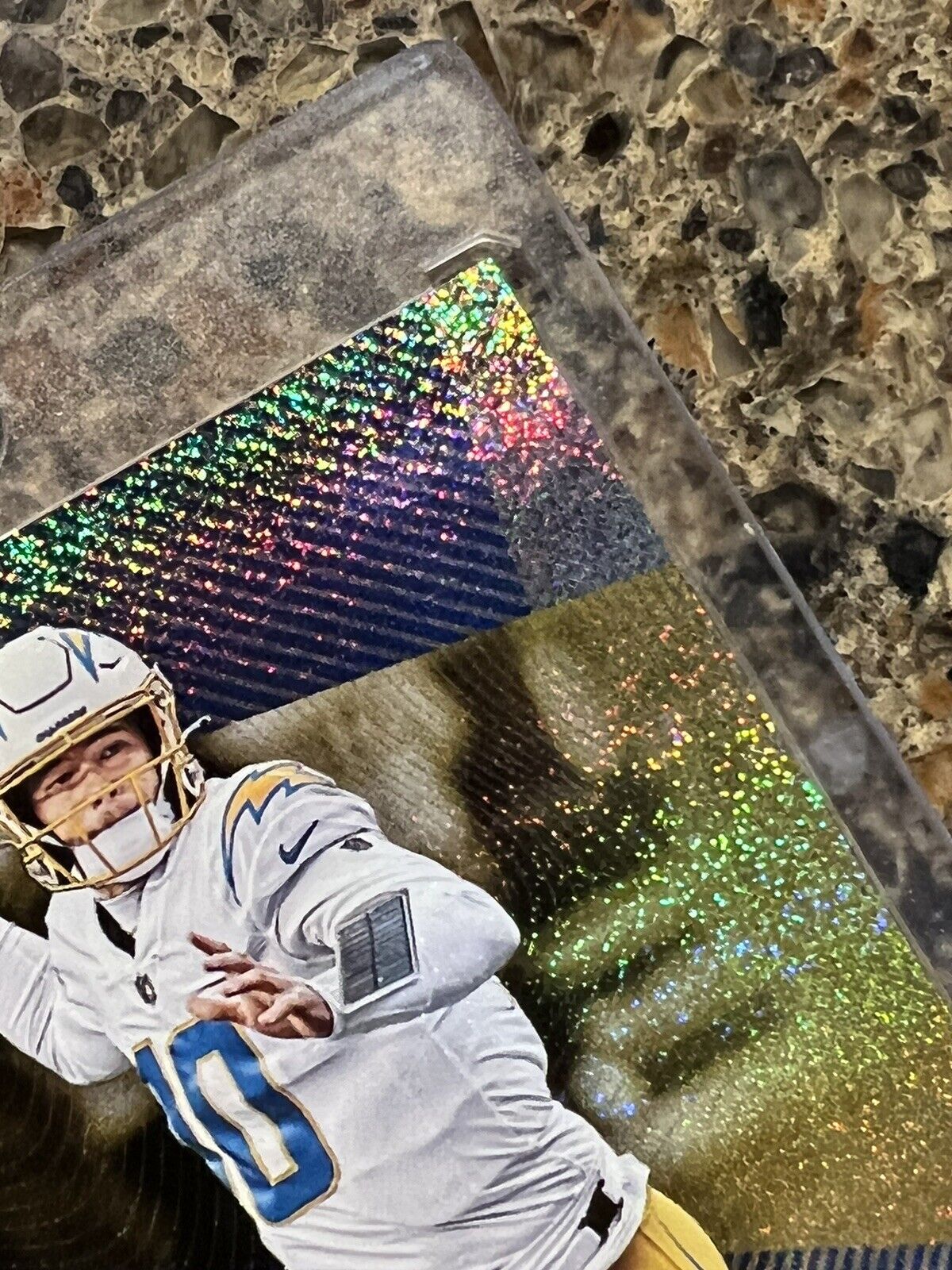 Justin Herbert 2021 Panini The National Stardust #3/5 Super Rare Limited SSP