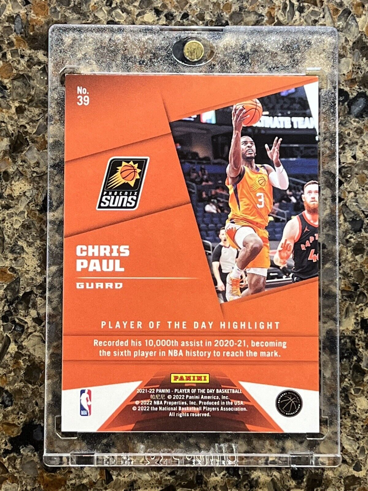 Chris Paul 2021-22 Panini Player of the Day KABOOM 22/99 SSP Super Rare Gem Mint