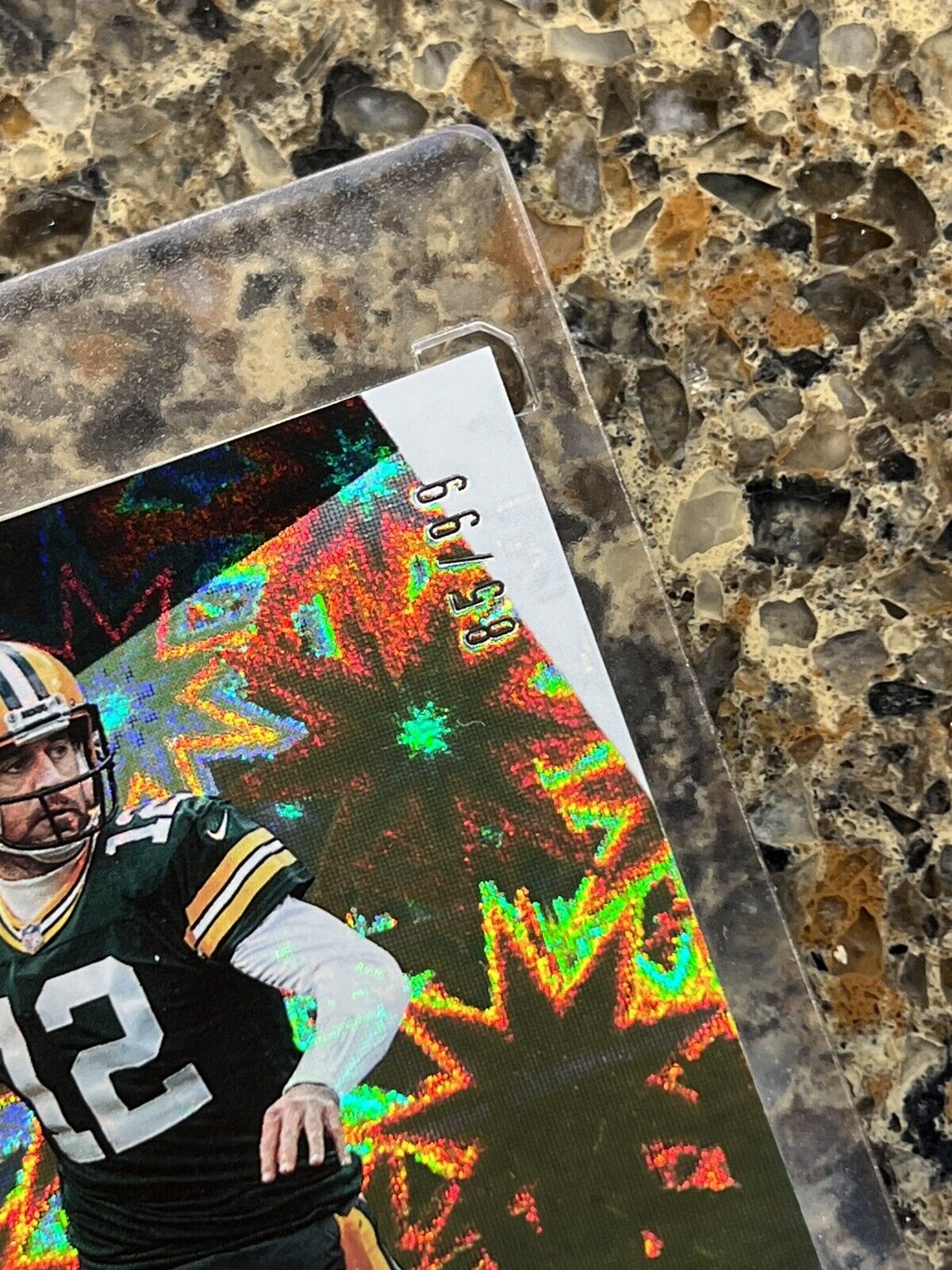 🌟 Aaron Rodgers 2021 Panini Player of the Day KABOOM #85/99 Ready To Grade 🌟