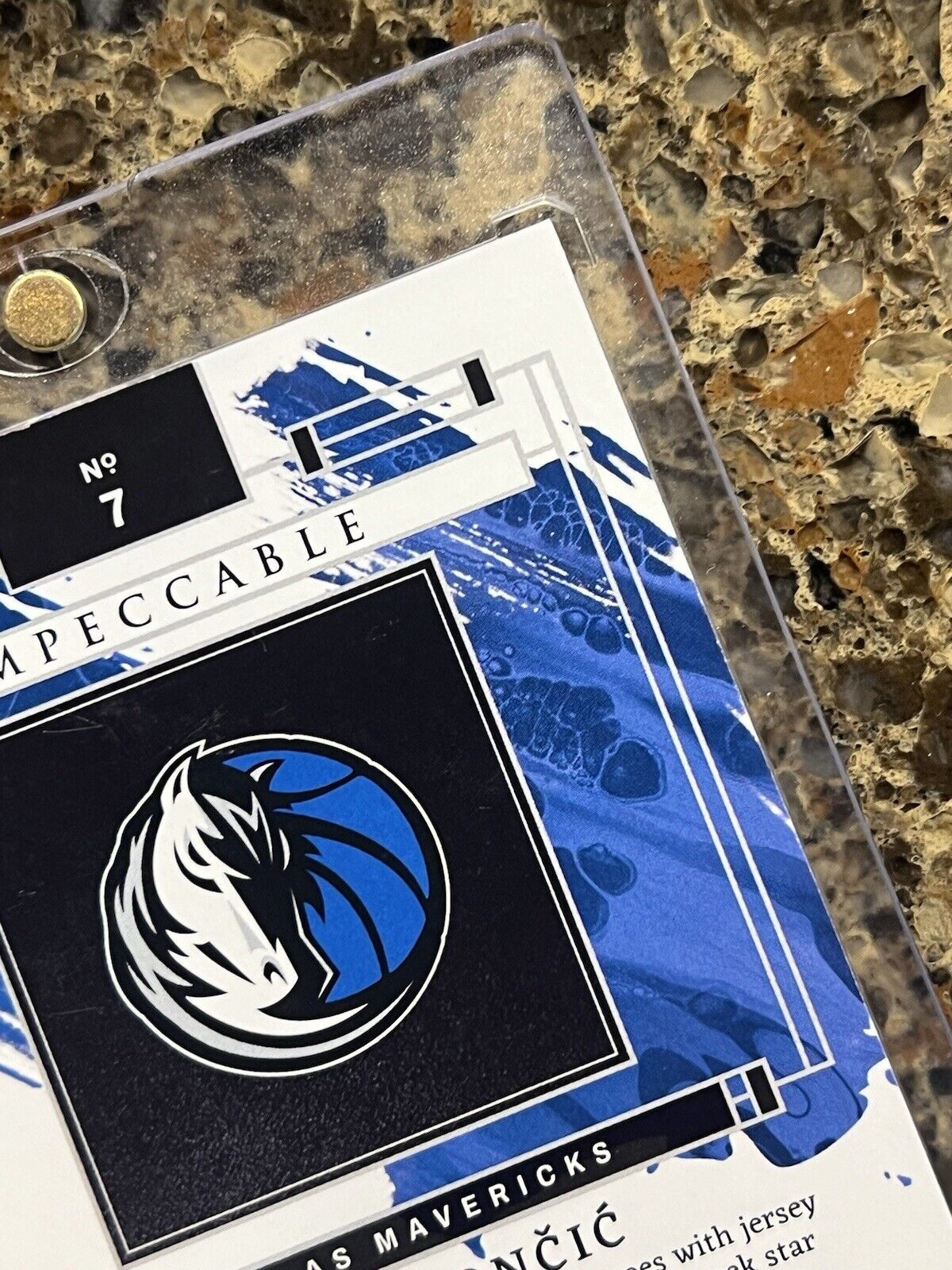 Luka Doncic 2023-24 Panini Impeccable Jersey Number #66/77 Dallas Mavericks RARE