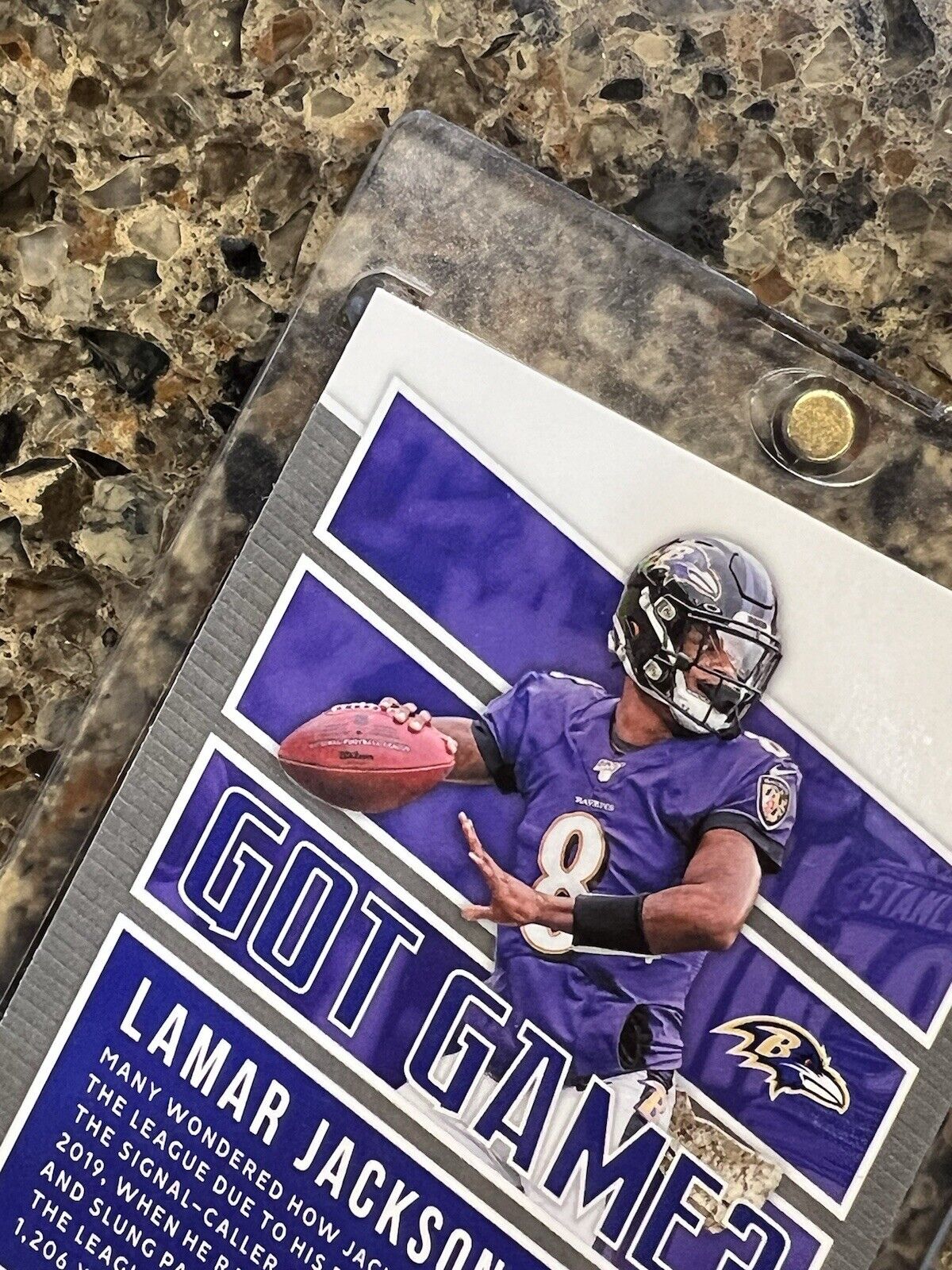 🌟 Lamar Jackson 2020 Panini Mosaic Football GOT GAME? Silver Prizm Holo MINT 🌟