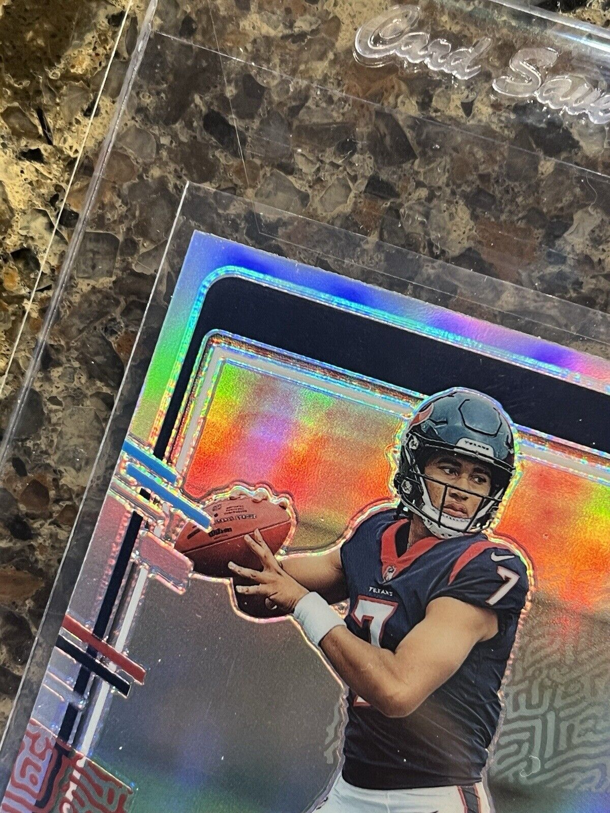 C.J. STROUD RC 2023 Panini Donruss Optic Football RATED ROOKIE Holo Silver Prizm