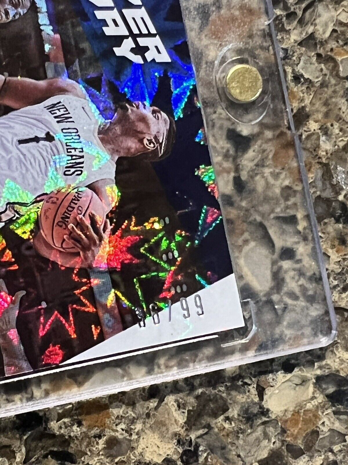 Zion Williamson 2021 Panini NBA Player of the Day KABOOM 36/99 Rare Gem Mint SSP