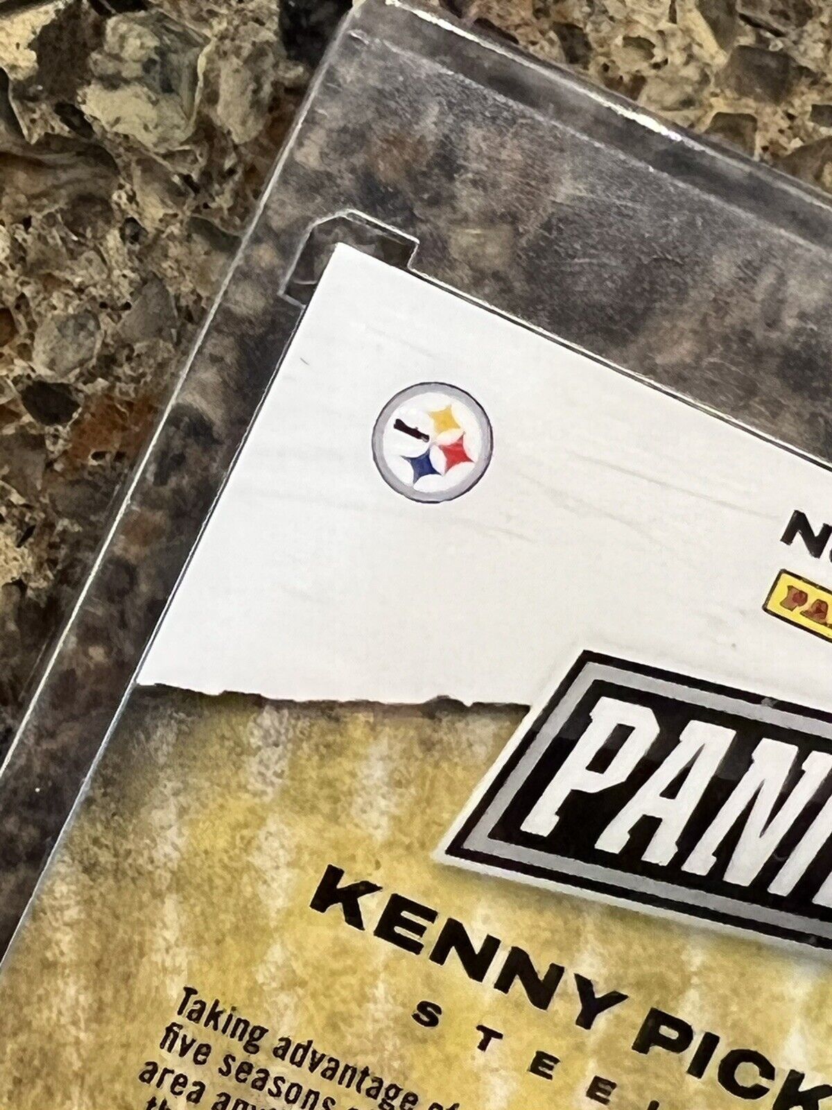 Kenny Pickett RC 2022 Panini The National SPLASH OF COLOR Silver Wave #1/25 SSP