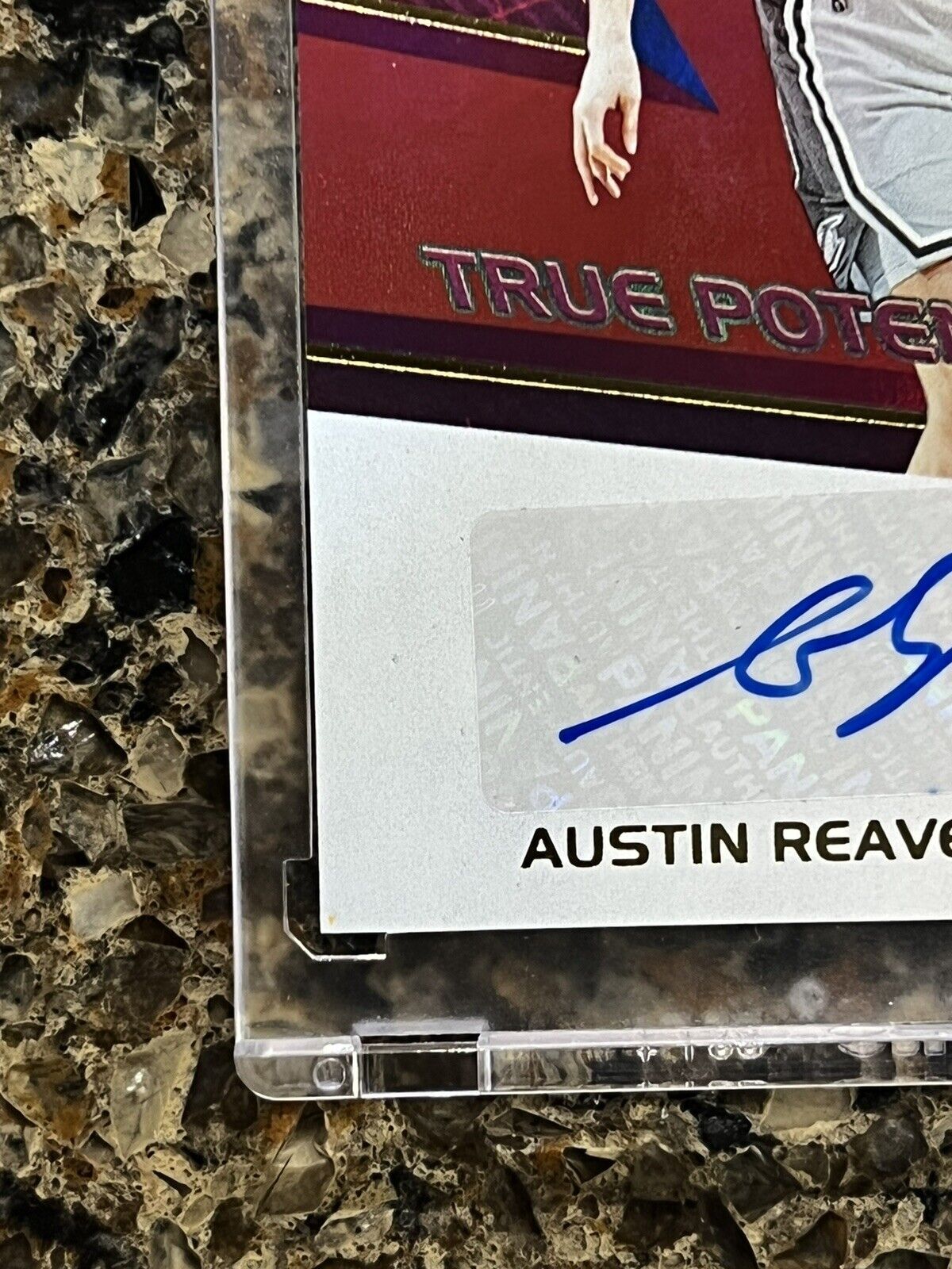 Austin Reaves RC 2021 Panini Recon True Potential 38/99 RARE ROOKIE AUTOGRAPH SP