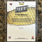 Tom Brady 2022 Panini The National Splash of Color Silver Wave 23/25 SSP