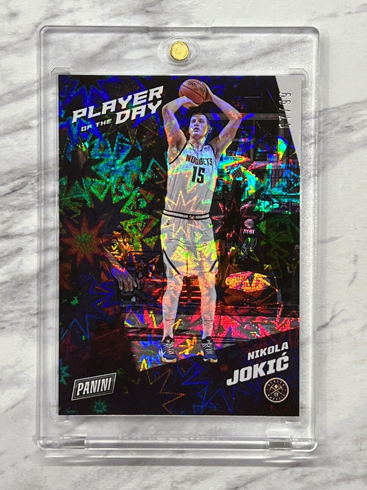 Nikola Jokic 2021 Panini NBA Player Of The Day Kaboom #07/99 Super Rare SSP