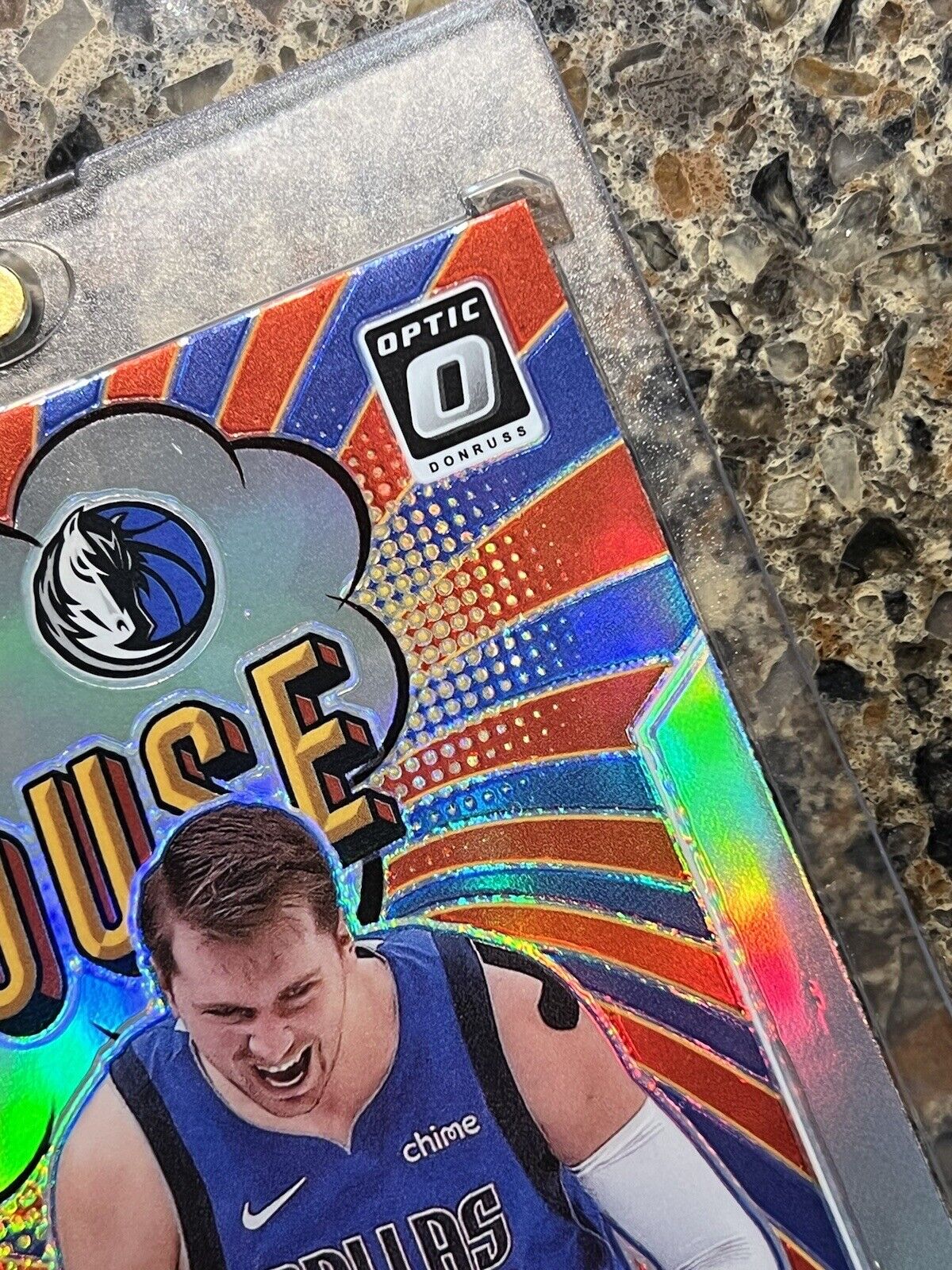 Luka Doncic 2021-22 Panini Donruss Optic MY HOUSE Prizm Holo Refractor Gem Mint