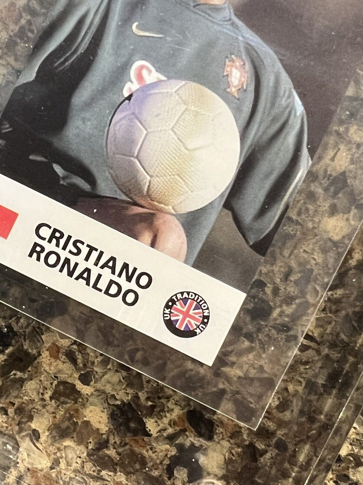 Cristiano Ronaldo RC 2004 UK Traditions Football World Stars SUPER RARE ROOKIE