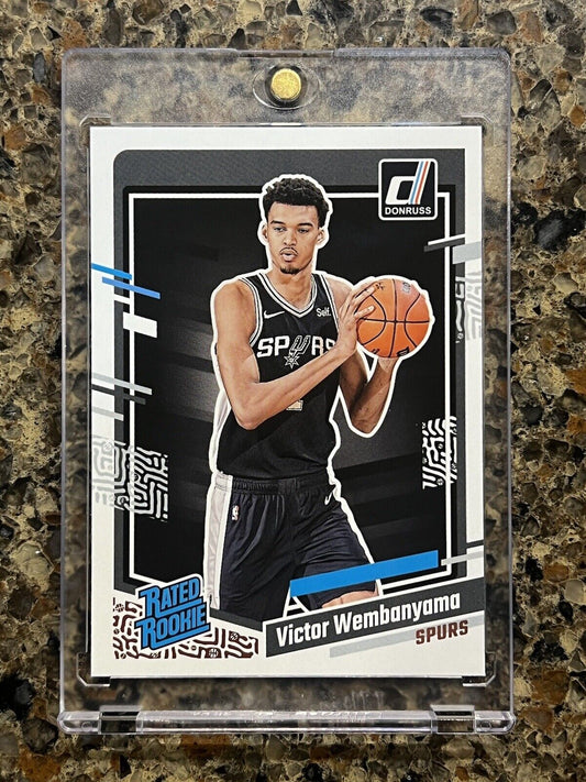 🌟 Victor Wembanyama RC 2023-24 Panini Donruss Basketball RATED ROOKIE Mint 🌟