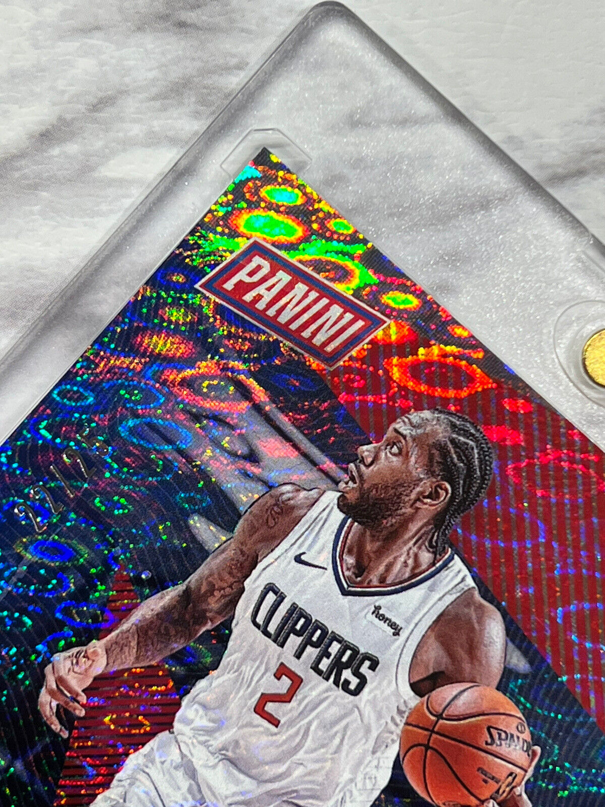 Kawhi Leonard 2021 Panini The National Diskettes 22/25 Super Rare Gem Mint SSP