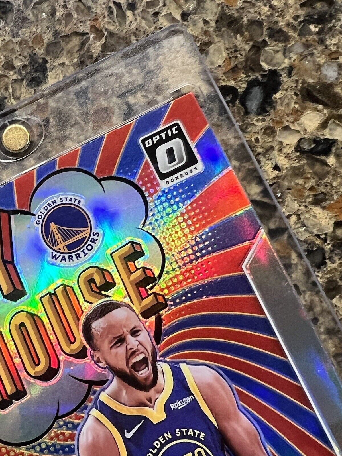 Stephen Curry 2021-22 Panini Donruss Optic MY HOUSE Holo Prizm #3 Gem Mint