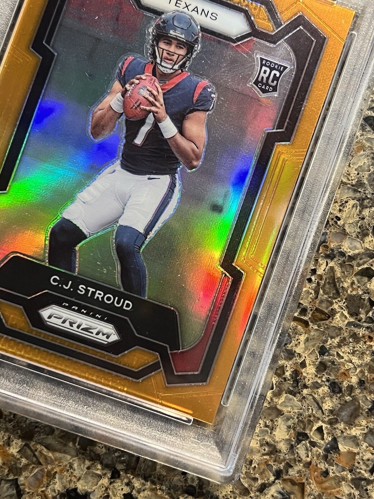 2023 Panini Prizm CJ Stroud Orange #211/249 RC #339 Texans Rookie PSA 9 🔥📈