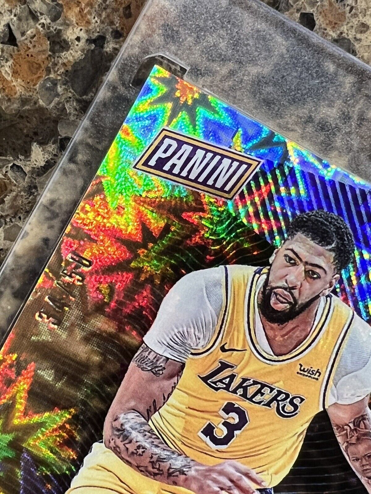 Anthony Davis 2021 Panini The National 34/50 KABOOM Explosion Rare Gem Mint SSP