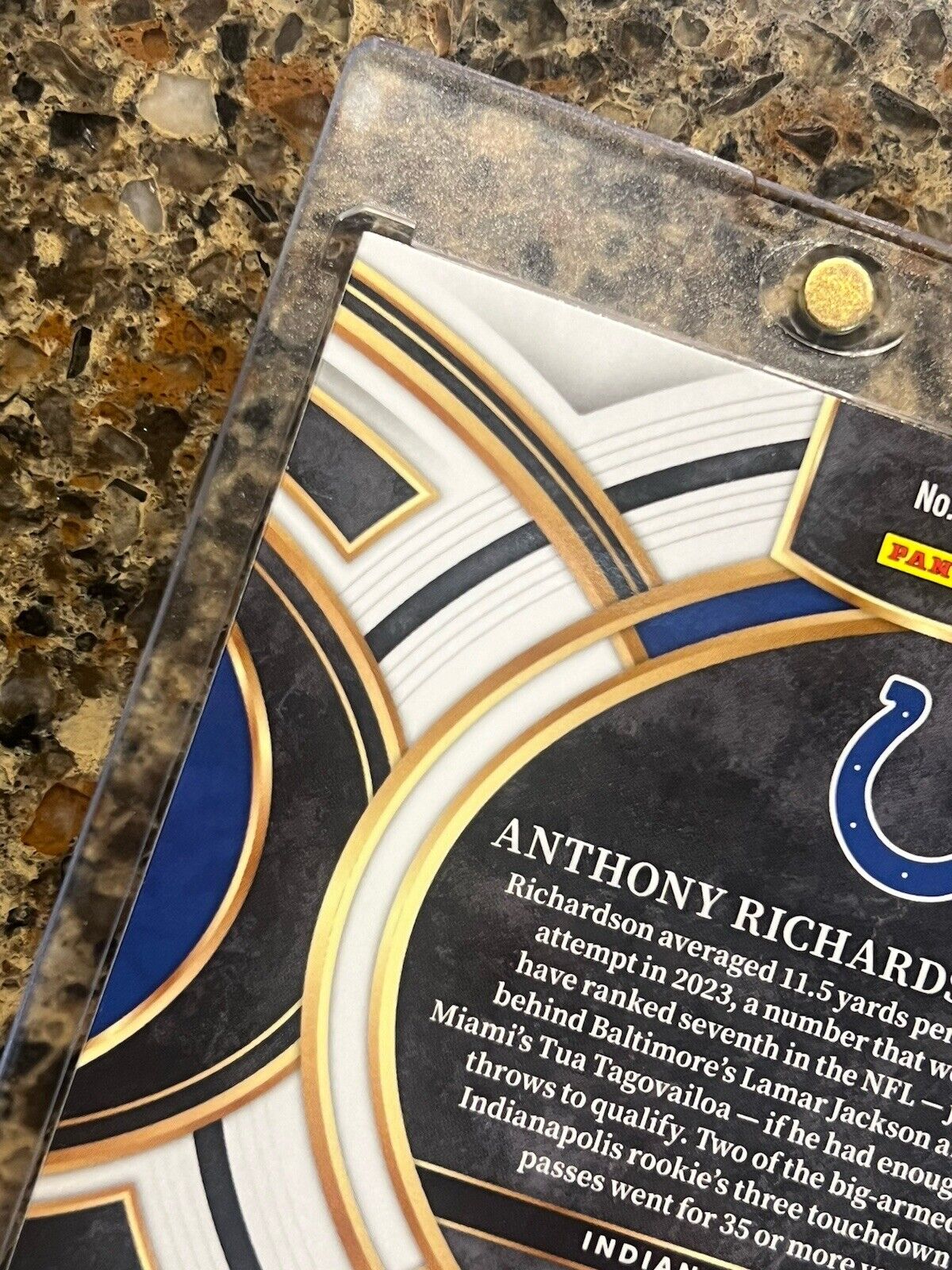 2023 Panini Select - Anthony Richardson Premier Rookie - Indianapolis Colts (RC)