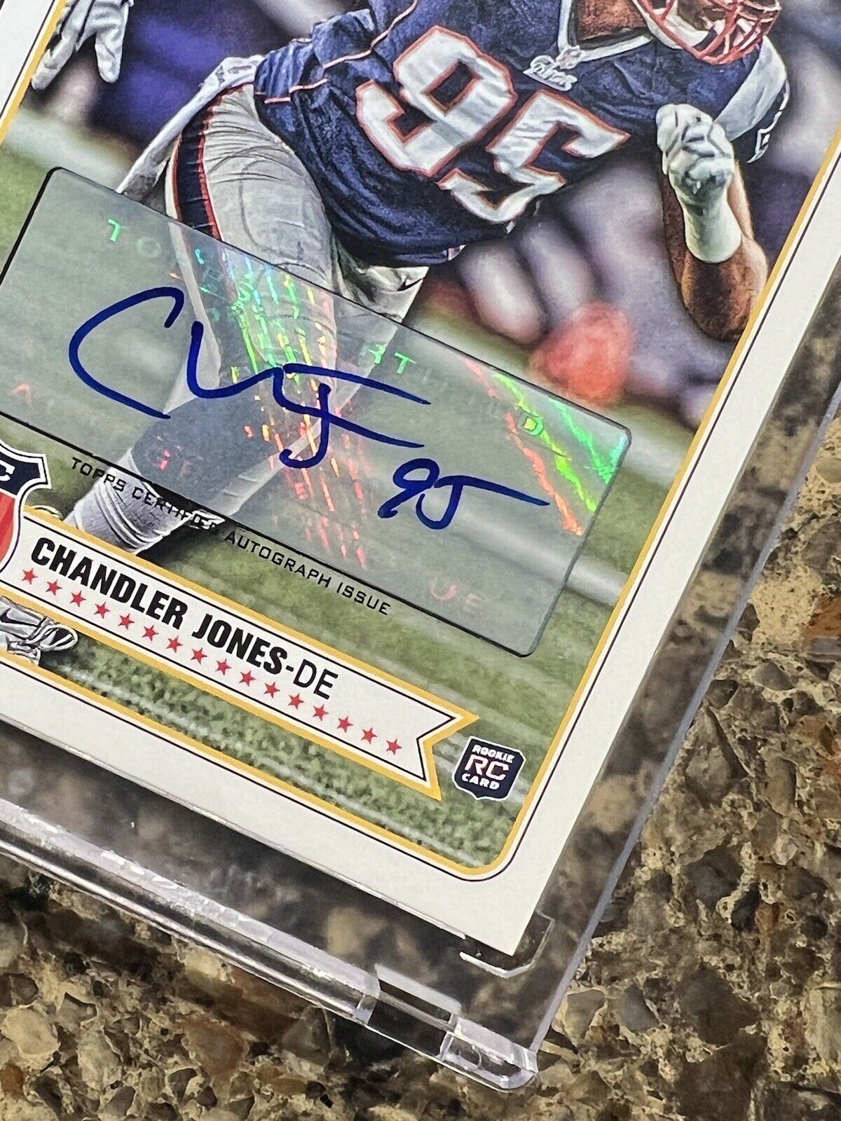 🌟 Chandler Jones - 2012 Topps Magic - RC Autograph - Super Rare Gem Mint 🌟