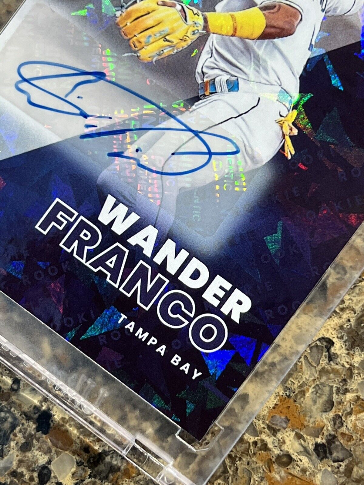 Wander Franco RC 2022 Panini National Autograph 3/4 Super Rare Gem Mint Rookie