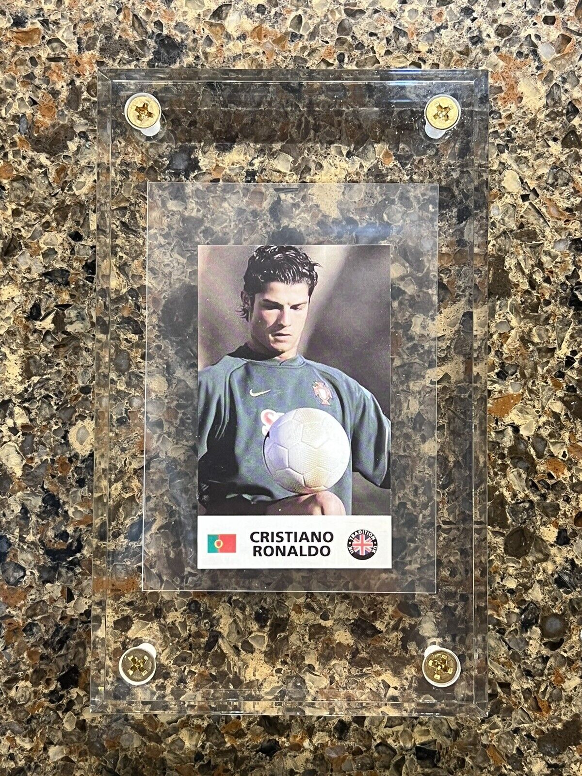 Cristiano Ronaldo RC 2004 UK Traditions Football World Stars SUPER RARE ROOKIE