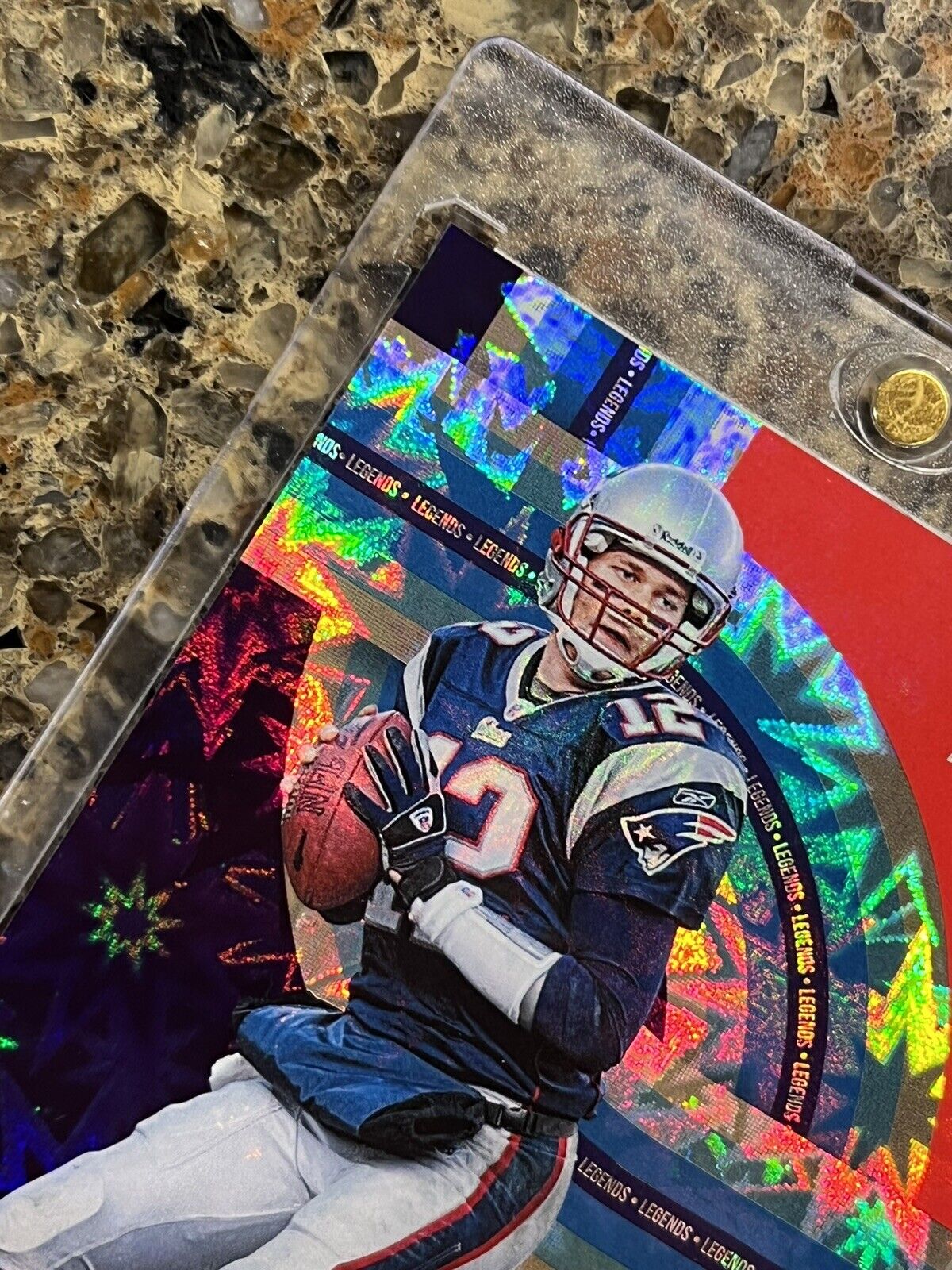 Tom Brady 2021 Panini The National Legends #45/50 Kaboom Explosion Rare SSP HOF