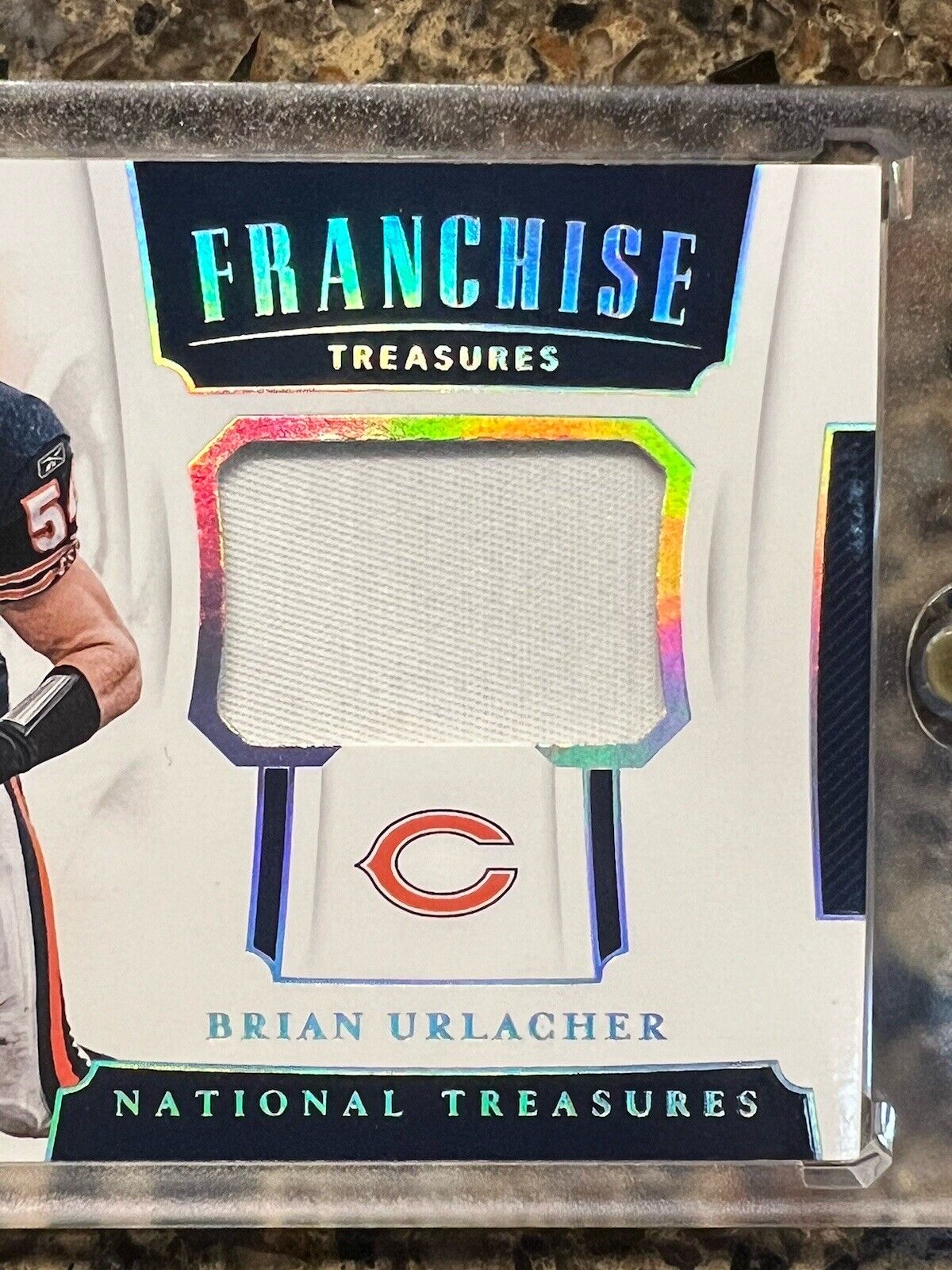 2018 Panini National Treasures Football Brian Urlacher Franchise Treasures 15/25