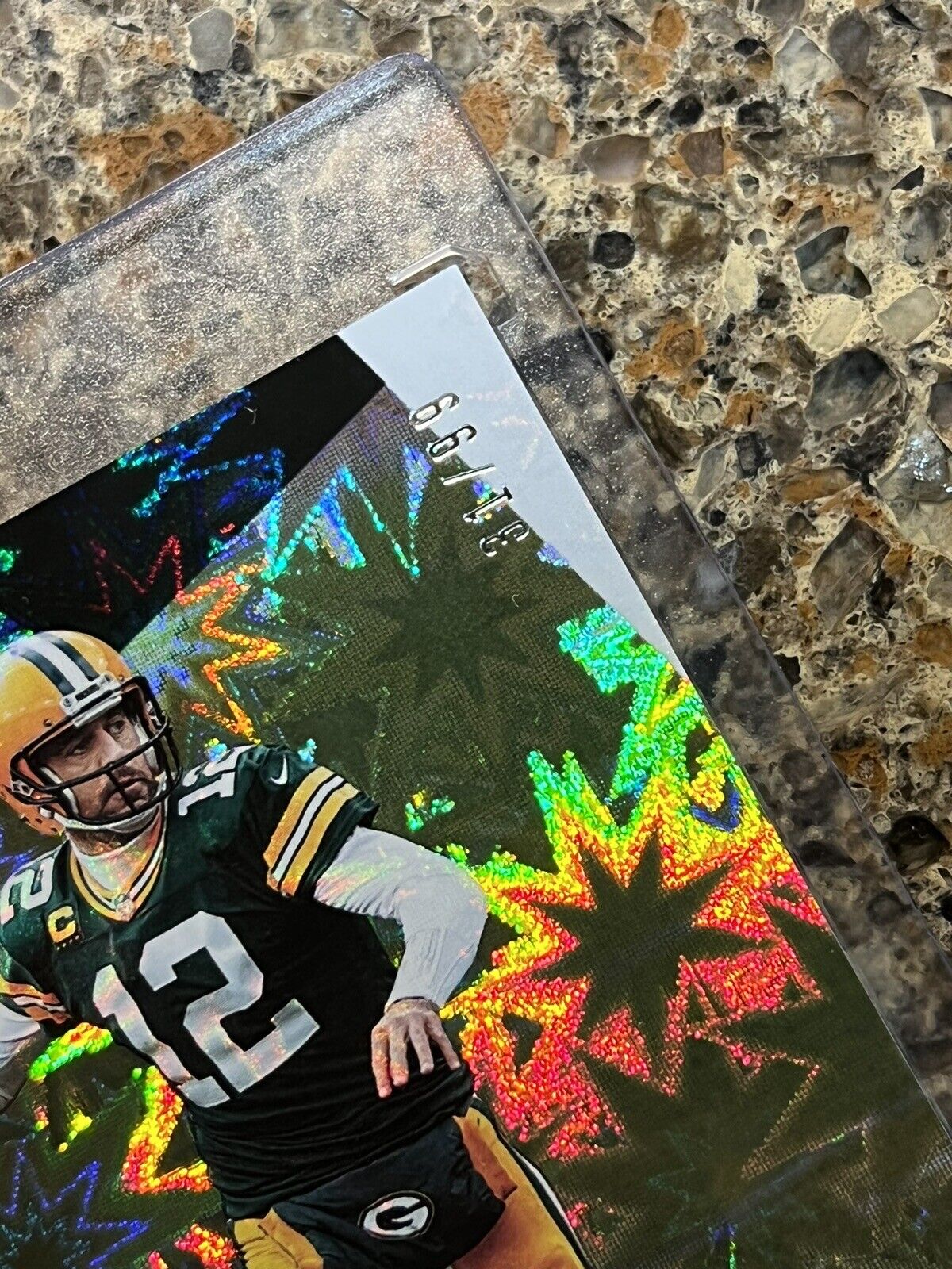 🌟 Aaron Rodgers 2021 Panini Player of the Day KABOOM #31/99 Super Rare SSP 🌟