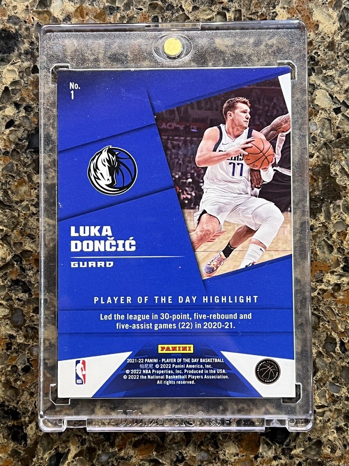 🌟 Luka Doncic 2021 Panini POTD KABOOM #41/99 Super Rare Redemption SSP