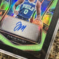 Tyrese Maxey RC 2020 Panini Select Rookie Signatures Neon Green Prizm /99 SGC 10